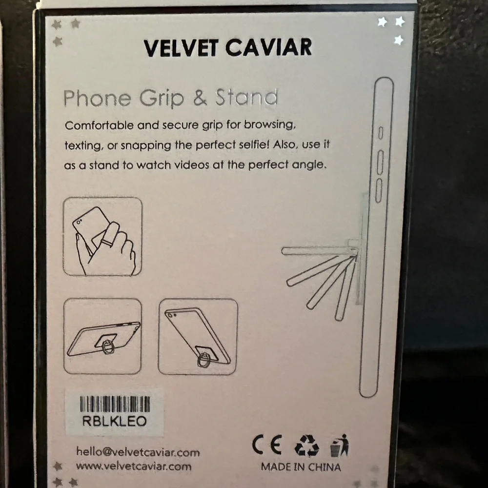 Velvet Caviar new box